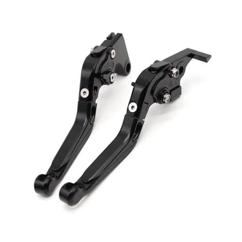 HATSVTGR Für Kawasaki Z1000 2003-2006 Z 1000 03-06 Klappbare Ausziehbare Motorradbremskupplungshebel(Schwarz) von HATSVTGR