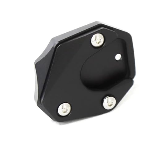 HATSVTGR Ständer-Vergrößerungsplatte Für CBR650R CB650R CBR CB 650R 2024–2025 Motorrad-Ständerfuß-Seitenständer-Verlängerungsplatte Ständervergrößerung Ständerpolster(Schwarz) von HATSVTGR