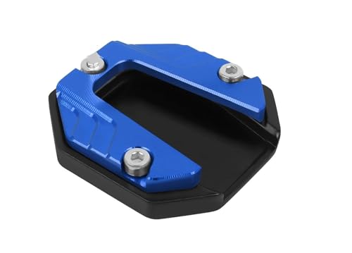 HATSVTGR Ständer-Vergrößerungsplatte Für Kawasaki Universal Scooter Motorrad Zubehör Extender Fuß Seitenständer Vergrößern Basis Stützplatte Ständer Vergrößern Verlängerungspad Ständerpolster(Blau) HATSVTGR Ständer-Vergrößerungsplatte Für Kawasaki Universal Scooter Motorrad Zubehör Extender Fuß Seitenständer Vergrößern Basis Stützplatte Ständer Vergrößern Verlängerungspad Ständerpolster(Blau) von HATSVTGR