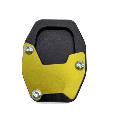 HATSVTGR Ständer-Vergrößerungsplatte Für X-ADV 750 XADV 750 X-ADV750 2021–2022 Motorrad Seitenständer-Vergrößerung Ständerpolster(Gold) von HATSVTGR