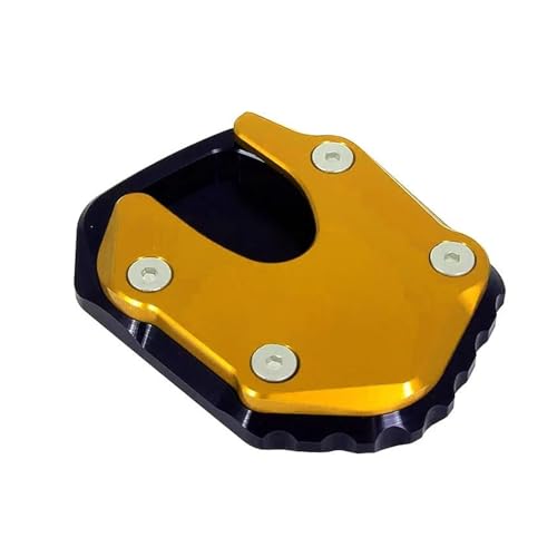 HATSVTGR Ständer-Vergrößerungsplatte Für X-ADV750 XADV750 X-ADV 750 2021–2024 Motorrad-Seitenständer-Verlängerungsplatte Ständerpolster(Gold) von HATSVTGR