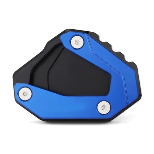 HATSVTGR Ständer-Vergrößerungsplatte Für Y&amaha MT10 MT10SP MT-10 SP YZFR1 YZF R1 R1M Fuß-Seitenständer-Verlängerungsplatte Motorradzubehör Ständerpolster(Blau) von HATSVTGR
