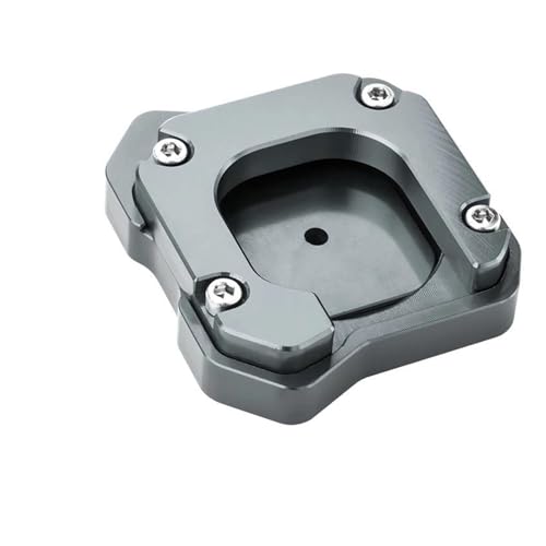 HATSVTGR Ständer-Vergrößerungsplatte Mittelständer-Unterstützung Motor Mittelständer Fuß Ständer Extender Schuhpolster Zubehör Für Y&amaha Xmax 300 250 125 X-MAX2006-Present Ständerpolster(Grau) von HATSVTGR