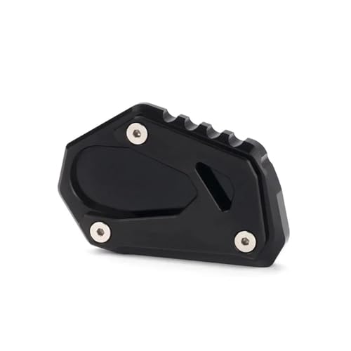 HATSVTGR Ständer-Vergrößerungsplatte Motorrad Fuß Unterstützung Seite Halterung Erweiterung Expander Unterstützung Platte Pad Für Suzuki GSX-8R GSX8R GSX 8R 2024- Ständerpolster(Schwarz) von HATSVTGR