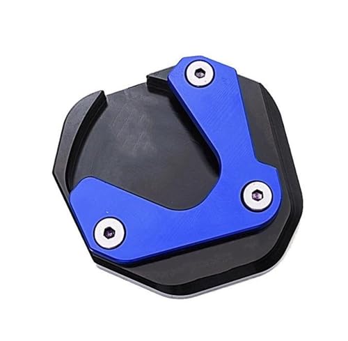 HATSVTGR Ständer-Vergrößerungsplatte Motorrad Kickstand Seite Stehen Verlängerung Pad Vergrößerungs Platte Für X ADV XADV X-ADV 750 XADV750 2017-2023 2024 2025 Ständerpolster(Blau,2017-2020) von HATSVTGR