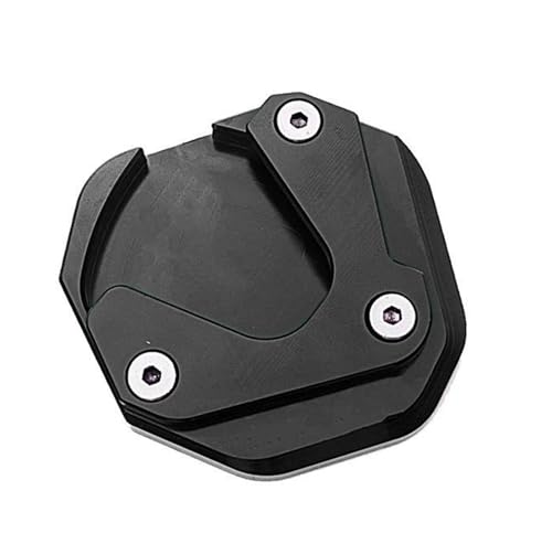 HATSVTGR Ständer-Vergrößerungsplatte Motorrad Kickstand Seite Stehen Verlängerung Pad Vergrößerungs Platte Für X ADV XADV X-ADV 750 XADV750 2017-2023 2024 2025 Ständerpolster(Schwarz,2017-2020) von HATSVTGR