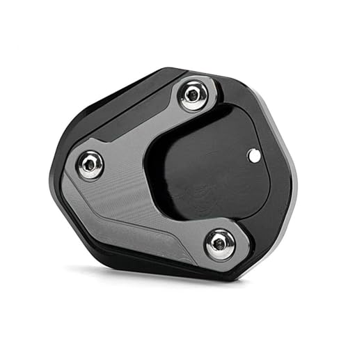 HATSVTGR Ständer-Vergrößerungsplatte Motorrad Seitenständer Ständer Vergrößerte Platte Fußpolster Zubehör Für Cfmoto 450NK 450SR 450CLC CF 450 NK SR CLC 2023 2024 Ständerpolster(Grau) von HATSVTGR