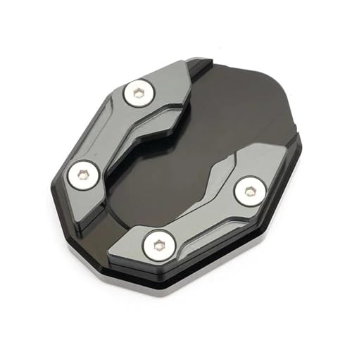 HATSVTGR Ständer-Vergrößerungsplatte Motorrad Seitenständer Vergrößerer Ständer Vergrößern Platte Pad Für PCX 160 150 125 PCX150 PCX160 PCX125 Ständerpolster(Titan) von HATSVTGR