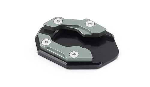 HATSVTGR Ständer-Vergrößerungsplatte Motorrad Seitenständer Verlängerung Fußstütze Vergrößern Platte Für CB190R CB 190R CB190X CB190SS 190X 190SS 190 CB190 Ständerpolster(Grau) von HATSVTGR