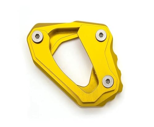 HATSVTGR Ständer-Vergrößerungsplatte Motorrad Ständer Seitenständer Erweiterung Vergrößerung Pad Platte Für Y&amaha MT-10 FZ-10 MT10 2016-2022 YZF-R1M YZF R1M 2016 2017 Ständerpolster(Gold) HATSVTGR Ständer-Vergrößerungsplatte Motorrad Ständer Seitenständer Erweiterung Vergrößerung Pad Platte Für Y&amaha MT-10 FZ-10 MT10 2016-2022 YZF-R1M YZF R1M 2016 2017 Ständerpolster(Gold) von HATSVTGR