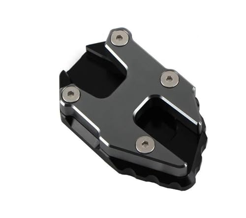 HATSVTGR Ständer-Vergrößerungsplatte Motorrad-Ständerfuß-Seitenständer-Verlängerungspolster-Stützplatte Vergrößern Sie Den Ständer Für CBF190TR CB 190TR CB190SS CB190 SS Ständerpolster(Grau) von HATSVTGR