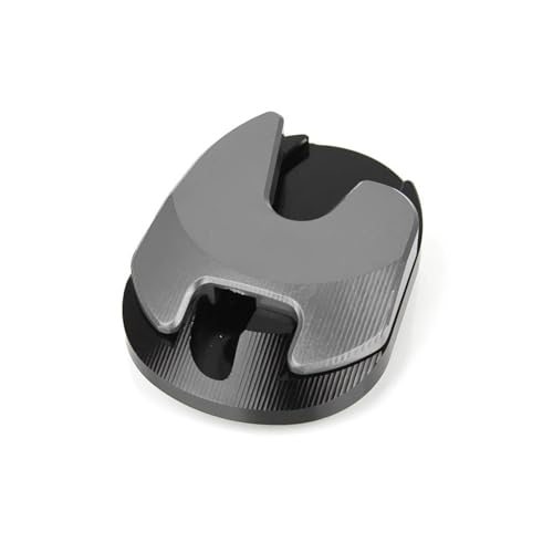 HATSVTGR Ständer-Vergrößerungsplatte Motorrad-Ständerverbreiterung Fuß-Seitenständer-Verlängerung Stützplatte Vergrößern Für PCX160 ADV150 2019 2020 2021 2022 2023 Ständerpolster(Grau,A) von HATSVTGR