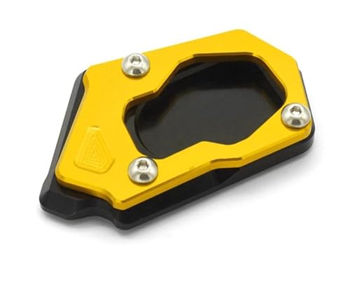 HATSVTGR Ständer-Vergrößerungsplatte Motorradzubehör Für CFMOTO 450SR 450 SR 450SS 2022 2023 Seitenständer Vergrößerungsplatte Ständer Verlängerung Fuß Regal Halterung Ständerpolster(Gold) HATSVTGR Ständer-Vergrößerungsplatte Motorradzubehör Für CFMOTO 450SR 450 SR 450SS 2022 2023 Seitenständer Vergrößerungsplatte Ständer Verlängerung Fuß Regal Halterung Ständerpolster(Gold) von HATSVTGR