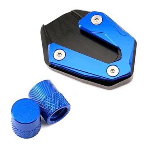 HATSVTGR Ständer-Vergrößerungsplatte Zubehör Motorrad Ständer Fuß Seitenständer Vergrößerungspad Reifenventilkappe Für Y&amaha YZFR7 YZF-R7 YZF R7 2021-2024+ Ständerpolster(Blau,1 Satz) HATSVTGR Ständer-Vergrößerungsplatte Zubehör Motorrad Ständer Fuß Seitenständer Vergrößerungspad Reifenventilkappe Für Y&amaha YZFR7 YZF-R7 YZF R7 2021-2024+ Ständerpolster(Blau,1 Satz) von HATSVTGR