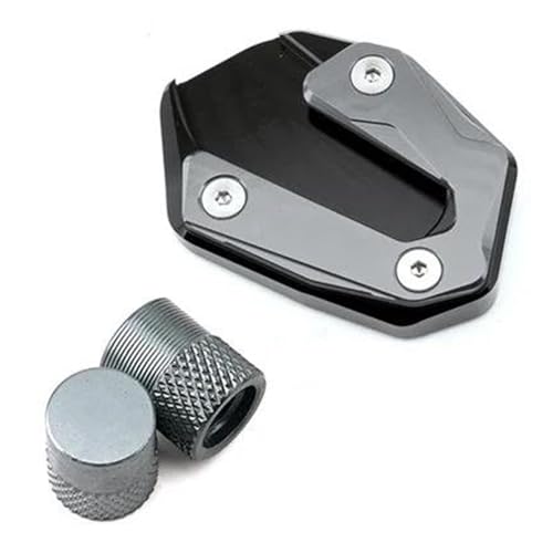 HATSVTGR Ständer-Vergrößerungsplatte Zubehör Motorrad Ständer Fuß Seitenständer Vergrößerungspad Reifenventilkappe Für Y&amaha YZFR7 YZF-R7 YZF R7 2021-2024+ Ständerpolster(Grau,1 Satz) HATSVTGR Ständer-Vergrößerungsplatte Zubehör Motorrad Ständer Fuß Seitenständer Vergrößerungspad Reifenventilkappe Für Y&amaha YZFR7 YZF-R7 YZF R7 2021-2024+ Ständerpolster(Grau,1 Satz) von HATSVTGR