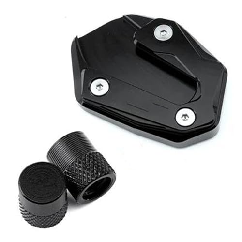 HATSVTGR Ständer-Vergrößerungsplatte Zubehör Motorrad Ständer Fuß Seitenständer Vergrößerungspad Reifenventilkappe Für Y&amaha YZFR7 YZF-R7 YZF R7 2021-2024+ Ständerpolster(Schwarz,1 Satz) HATSVTGR Ständer-Vergrößerungsplatte Zubehör Motorrad Ständer Fuß Seitenständer Vergrößerungspad Reifenventilkappe Für Y&amaha YZFR7 YZF-R7 YZF R7 2021-2024+ Ständerpolster(Schwarz,1 Satz) von HATSVTGR