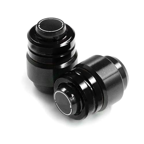 HATSVTGR Ständer-Vergrößerungsplatte Zubehör Ständer Fußpolster Seitenständerverlängerung Für CB500X CB650R CB500F CB125R CB300R CB400X CBR650R CB 500X CB 650R Ständerpolster(Schwarz,2 Stück) von HATSVTGR