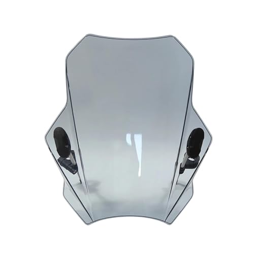 HATSVTGR Windabweiser Motorräder Motorradzubehör Windschutzscheibe Windabweiser Für GROM Für GROM125 Für GROM 125 MSX125 MSX 125 Windschutzscheibe Motorräder(Hellgrau) von HATSVTGR