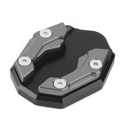Ständer-Vergrößerungsplatte Für NMAX155 XMAX300 Universal Scooter Motorrad Fahrrad Ständer Extender Fuß Seitenständer Extension Pad Stützplatte Anti-Rutsch Vergrößerte Basis Ständerpolster(Grau) Ständer-Vergrößerungsplatte Für NMAX155 XMAX300 Universal Scooter Motorrad Fahrrad Ständer Extender Fuß Seitenständer Extension Pad Stützplatte Anti-Rutsch Vergrößerte Basis Ständerpolster(Grau) von HATSVTGR