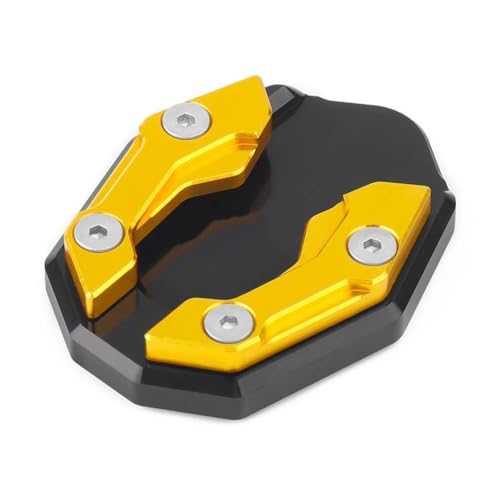Ständer-Vergrößerungsplatte Für NMAX155 XMAX300 Universal Scooter Motorrad Fahrrad Ständer Extender Fuß Seitenständer Extension Pad Stützplatte Anti-Rutsch Vergrößerte Basis Ständerpolster(GOLD) Ständer-Vergrößerungsplatte Für NMAX155 XMAX300 Universal Scooter Motorrad Fahrrad Ständer Extender Fuß Seitenständer Extension Pad Stützplatte Anti-Rutsch Vergrößerte Basis Ständerpolster(GOLD) von HATSVTGR
