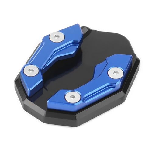Ständer-Vergrößerungsplatte Für NMAX155 XMAX300 Universal Scooter Motorrad Fahrrad Ständer Extender Fuß Seitenständer Extension Pad Stützplatte Anti-Rutsch Vergrößerte Basis Ständerpolster(Blau) Ständer-Vergrößerungsplatte Für NMAX155 XMAX300 Universal Scooter Motorrad Fahrrad Ständer Extender Fuß Seitenständer Extension Pad Stützplatte Anti-Rutsch Vergrößerte Basis Ständerpolster(Blau) von HATSVTGR