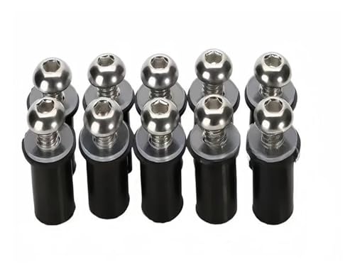 Verkleidungsschraubensatz Für Y&amaha YZF R15 R25 R125 R1 600R R1M R1S YZF600R LS 10 Stück M5 Verkleidungsschrauben-Set Windschutzscheibe Befestigungsmuttern Windschutzscheibenmuttern(SILBER) von HATSVTGR