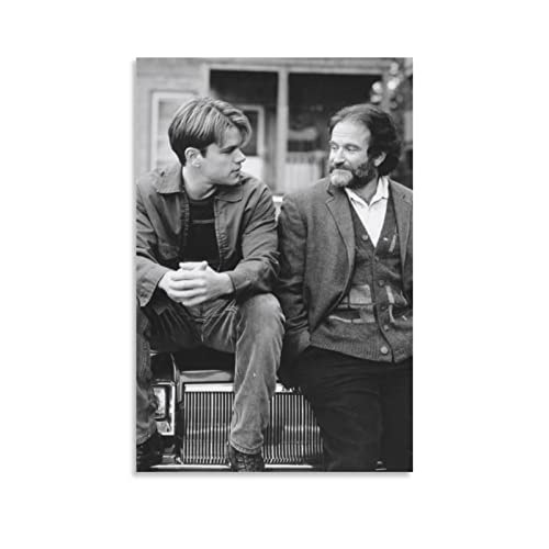 HAUHAU Filmposter "Good Will Hunting (17) Bild Druck Leinwand Poster Wandfarbe Kunst Poster Dekor Moderne Wohnkunst Kunstwerke 40 x 60 cm von HAUHAU