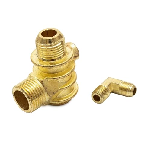 1 Stück 3-Wege-Rückschlagventil aus Messing – Außengewindeanschluss, Konstruktion aus Zinklegierung, verhindert Rückfluss, 20 x 19 x 10 mm 1 Stück 3-Wege-Rückschlagventil aus Messing – Außengewindeanschluss, Konstruktion aus Zinklegierung, verhindert Rückfluss, 20 x 19 x 10 mm von HAUJGG