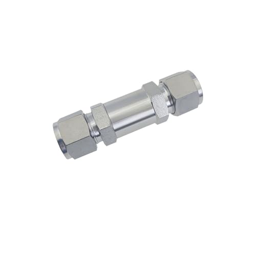 1 Stück Hochdruck-Rückschlagventil mit Ferrule – Einweg-Tellerventil aus Edelstahl 316L – 3000 psi Lok-Rohrverschraubung(3/4") von HAUJGG