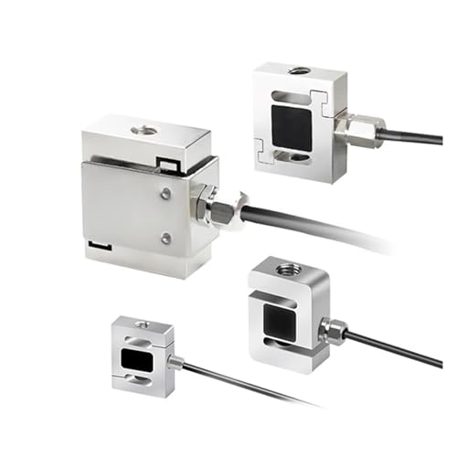 1 Stück TA S4 S-Typ-Wägezellensensor – Hochpräziser Spannungs-Druckkraft-Messtester for Dosier- und Wiegezwecke(5kg) von HAUJGG