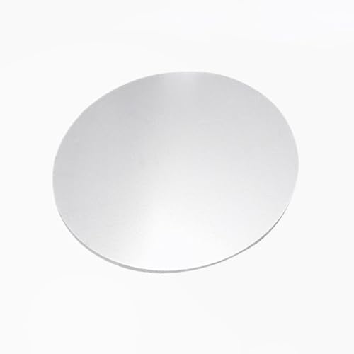1 x runde Platte aus Edelstahl 201 – 1,5 mm dickes rundes Blech for Heimwerkerprojekte und Heimdekoration.(Dia 300mm) von HAUJGG