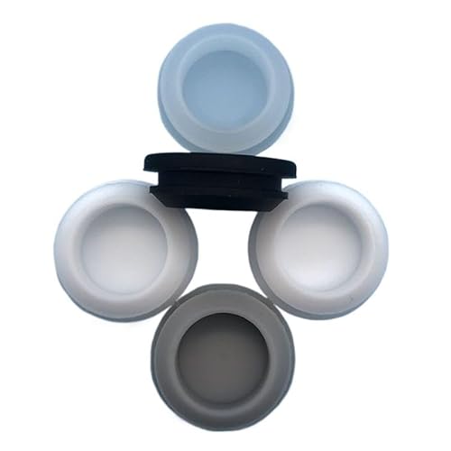 10 Stück Hochtemperatur-Silikon-Endkappen – lebensmittelechte Rohrstopfen for Abdecken von Rohren, 27–30 mm, -40 °C bis 250 °C(Black,STD025) von HAUJGG