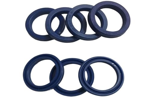6/7-teiliger TPU-Hydraulikwellendichtungssatz – Hochdruck-Öldichtung for Rotationskolbenstangen – langlebige Rillendichtung(7Pieces 35x43x7) von HAUJGG