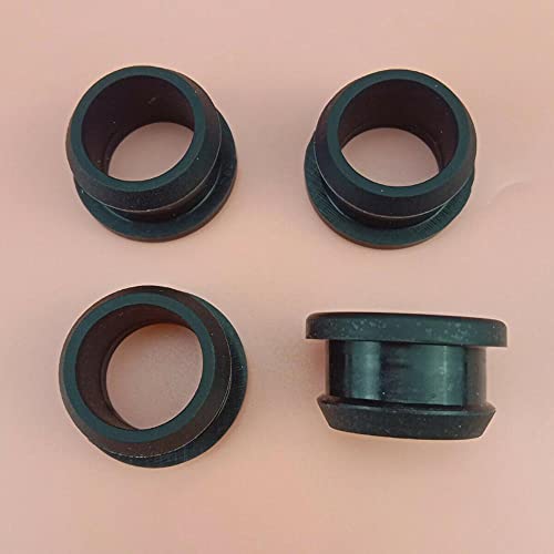 Hochtemperaturbeständige schwarze Silikon-Lochstopfen (1/2/5 Stück) – Kabelabdichtungslösungen, 4,5–50,6 mm(15mm(Bore 11.5)5pcs) von HAUJGG