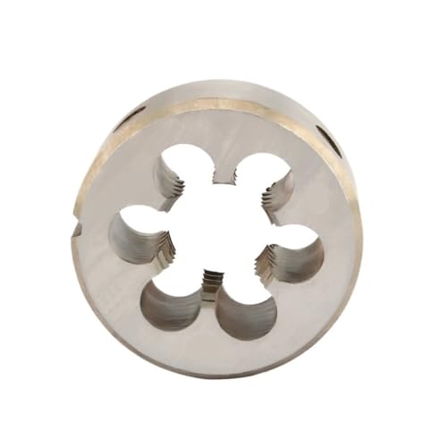 Schneideisensatz for Linksgewinde aus Schnellarbeitsstahl, M3-M20 metrisches Gewindewerkzeug for die Metallbearbeitung, 1 Stück(M16x2) von HAUJGG
