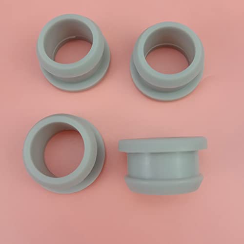 Silikon-Lochstopfenkappen 4,5–50,6 mm – hitzebeständige Kabeldurchführung for Schutz von Kabeln (1/2/5er-Pack)(23mm(Bore 18.5)2pcs) von HAUJGG
