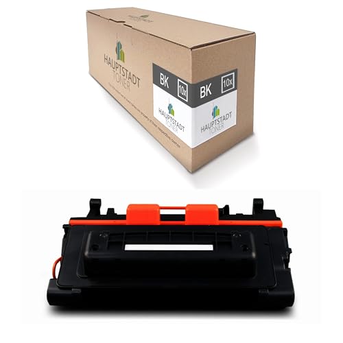 10x Hauptstadttoner kompatibler Toner kompatibel mit HP MFP M527x M527dn M527xh M506dn M506dnm M506n M501n M506xm M527z M501dn M527c M506dh ersetzt CF287A 87A Black von HAUPTSTADT TONER