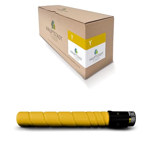 1x Hauptstadttoner Toner kompatibel mit Konica Minolta C360 ersetzt TN-319Y TN319Y Yellow von HAUPTSTADT TONER