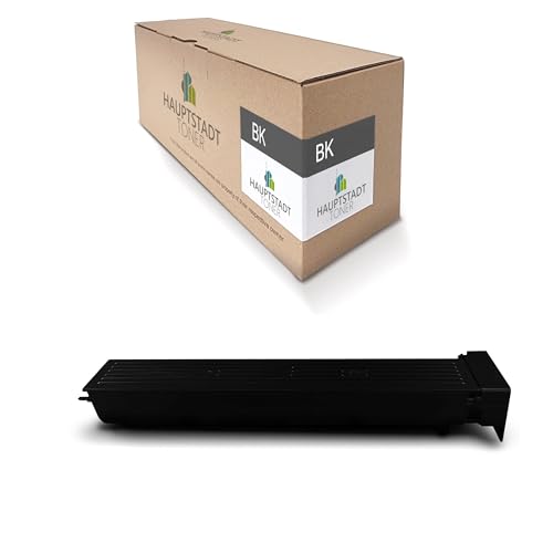 1x Hauptstadttoner Toner kompatibel mit Konica Minolta C550 C650 ersetzt TN-611K TN611K Black von HAUPTSTADT TONER