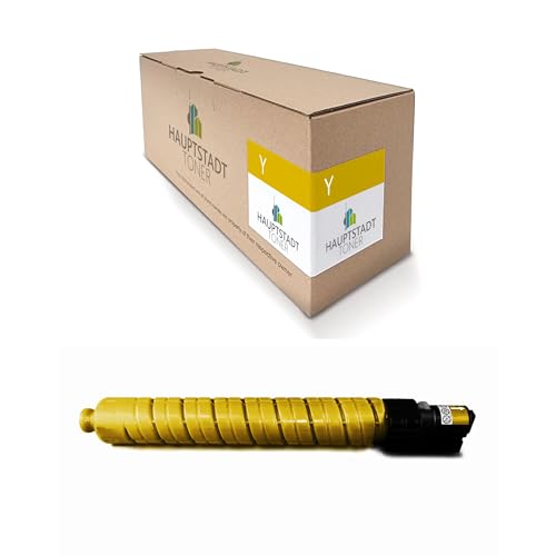 1x Hauptstadttoner Toner kompatibel mit Ricoh Aficio MP C 2800 3001 3300 3501 AD SPF ersetzt 841125 841429 TYPE3300Y RHC3501EYLW Yellow von HAUPTSTADT TONER