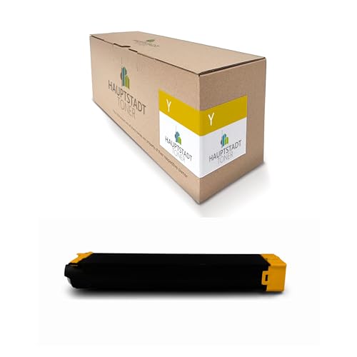 1x Hauptstadttoner Toner kompatibel mit Sharp MX-C 310 311 312 380 381 400 401 402 P SC ersetzt MXC-38 GTY MXC38GTY Yellow von HAUPTSTADT TONER