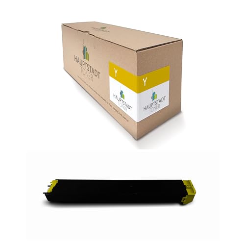 1x Hauptstadttoner Toner kompatibel mit Sharp MX3500N ersetzt MX-27 GTYA MX27GTYA Yellow Gelb 1x Hauptstadttoner Toner kompatibel mit Sharp MX3500N ersetzt MX-27 GTYA MX27GTYA Yellow Gelb von HAUPTSTADT TONER