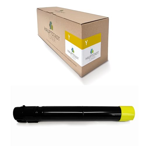1x Hauptstadttoner Toner kompatibel mit Xerox WC7435RLX WC7428 WC7435RL 7435F WC7425RL WC7435RBX 7435R WC7425RBX 7428RBX 7428F WC7425RX ersetzt 06R01396 6R1396 Yellow von HAUPTSTADT TONER