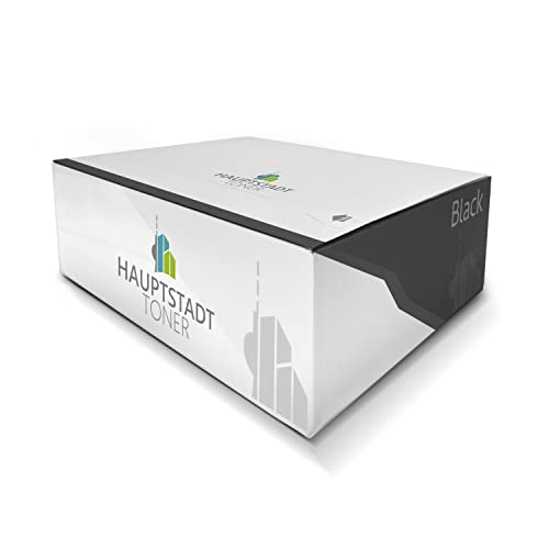 1x Hauptstadttoner kompatibel für Canon MF 4120, MF 4122, MF 4140, MF 4150, MF 4270, MF 4320, MF 4320 d, MF 4330, MF 4330 d, MF 4340, MF 4340 d, MF 4350, MF 4350 d ersetzt 0263B002 FX10 Schwarz von HAUPTSTADT TONER