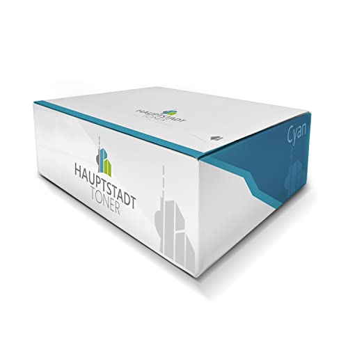 1x Hauptstadttoner kompatibel für HP MFP M 880 zm Plus, MFP M880, MFP M880z, MFP M880z Plus NFC, MFP M880zm, MFP M880zm Plus ersetzt CF301A 827A Cyan von HAUPTSTADT TONER