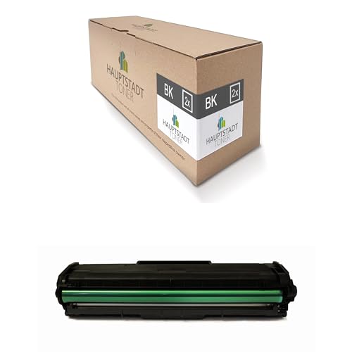 2X Hauptstadttoner Toner kompatibel mit Samsung SCX 3400 3401 3405 FW F W ersetzt MLT-D101S von HAUPTSTADT TONER