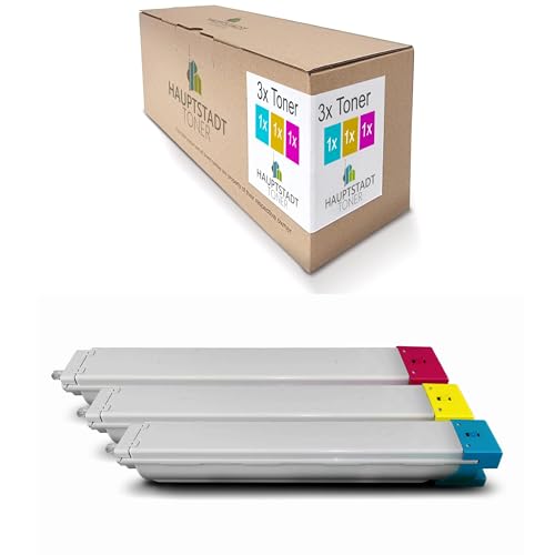 3X Hauptstadttoner Toner kompatibel mit Samsung CLX9251NA CLX9301NA CLX9301 CLX9201 C9251NA CLX9251N ersetzt CLT-809 CLT809 Color von HAUPTSTADT TONER