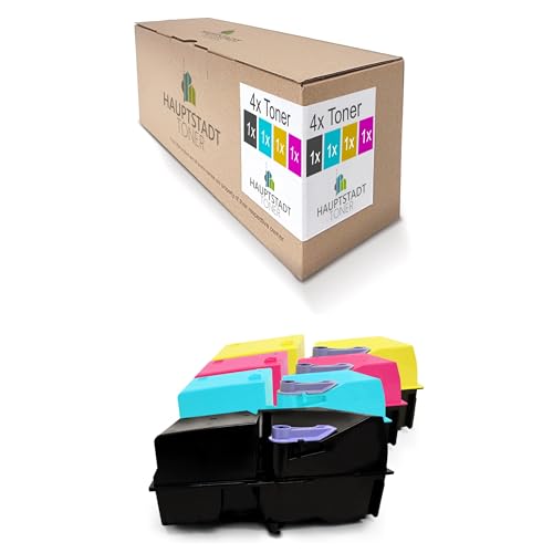 4X Hauptstadttoner Toner kompatibel mit Kyocera KM-C 2520 2525 3225 3232 4035 4535 e ersetzt TK-825 4X Hauptstadttoner Toner kompatibel mit Kyocera KM-C 2520 2525 3225 3232 4035 4535 e ersetzt TK-825 von HAUPTSTADT TONER