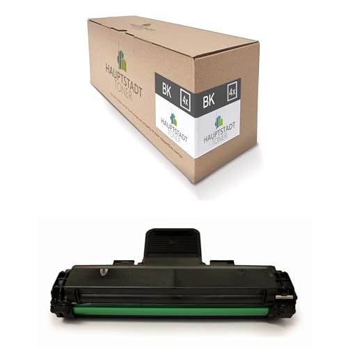 4X Hauptstadttoner Toner kompatibel mit Samsung SCX 4725 F FN ersetzt SCX-D4725A Schwarz Black von HAUPTSTADT TONER