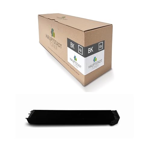 4X Hauptstadttoner Toner kompatibel mit Sharp MX2614 MX3111U MX2310 MX2310N MX2010 MX2310U MX3114N MX3111 MX3114 MX2614N MX2310F ersetzt MX-23 GTBA MX23GTBA Black von HAUPTSTADT TONER